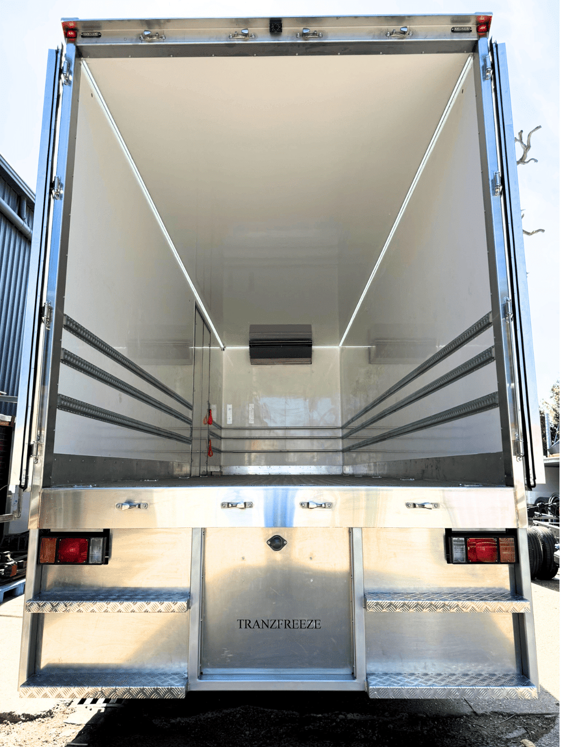 Commercial refrigerated truck