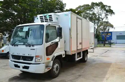 an image of white truck tranzfreeze
