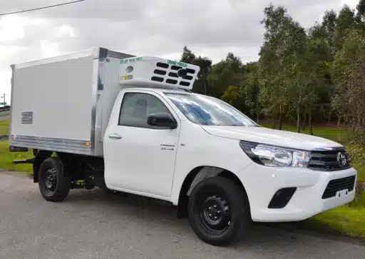 an image of white car truck tranzfreeze