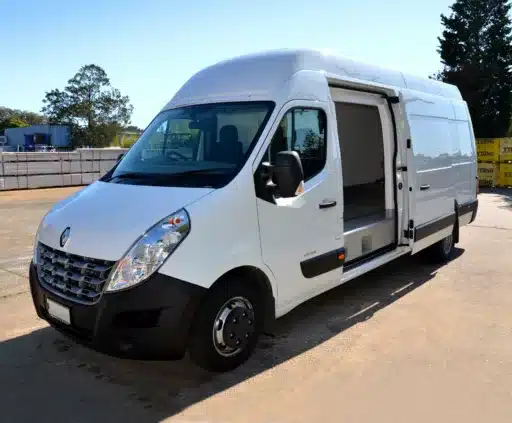 an image of white van tranzfreeze