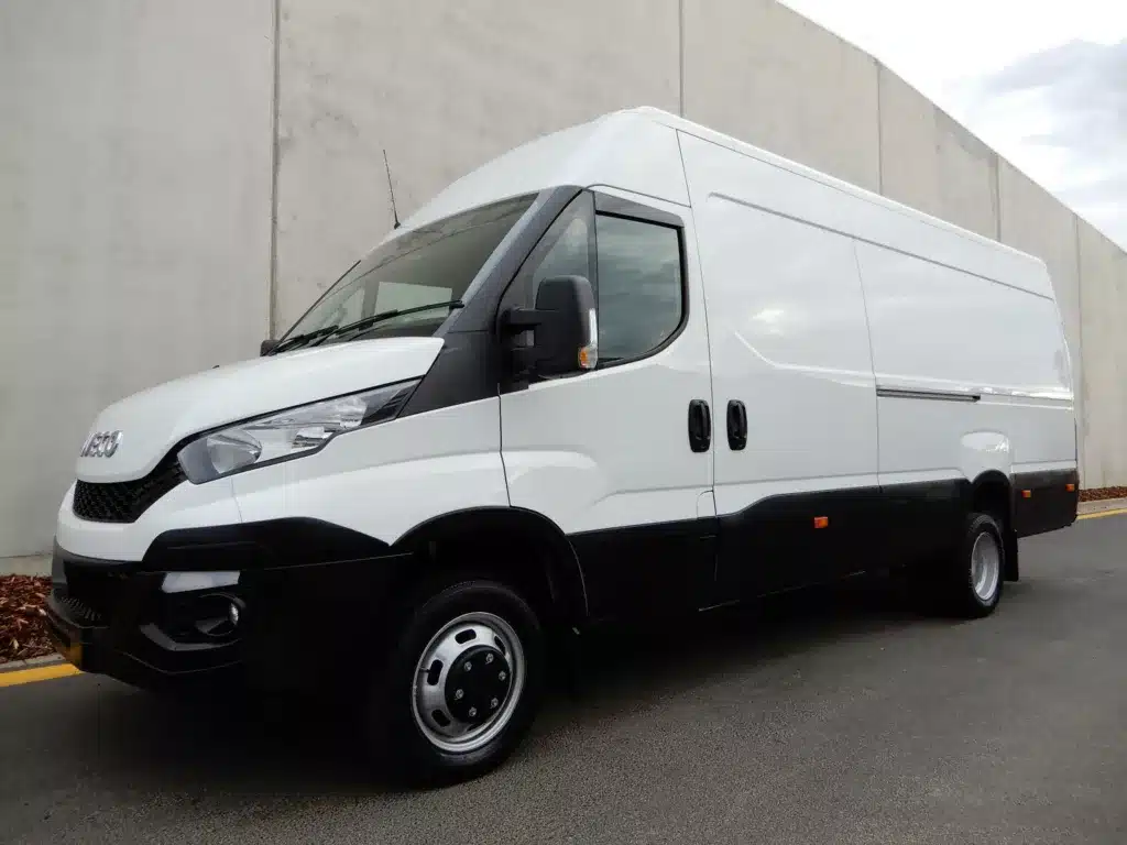 Iveco Daily fitted with a Tranzfreeze refrigerated body