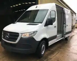 Mercedes-Benz Sprinter refrigerated van, side view