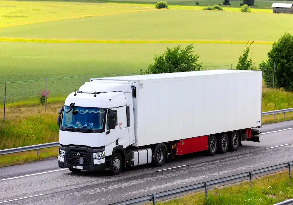 refrigerated truck