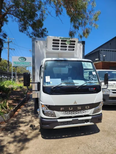 2024 Mitsubishi Fuso Canter 515 SWB with a Tranzfreeze refrigerated body